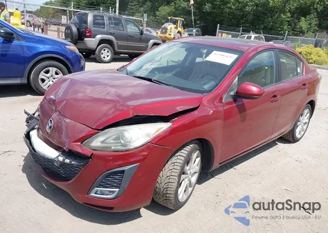 2011 Mazda 3 S z USA, uszkodzony, nr VIN JM1BL1W6XB1367650